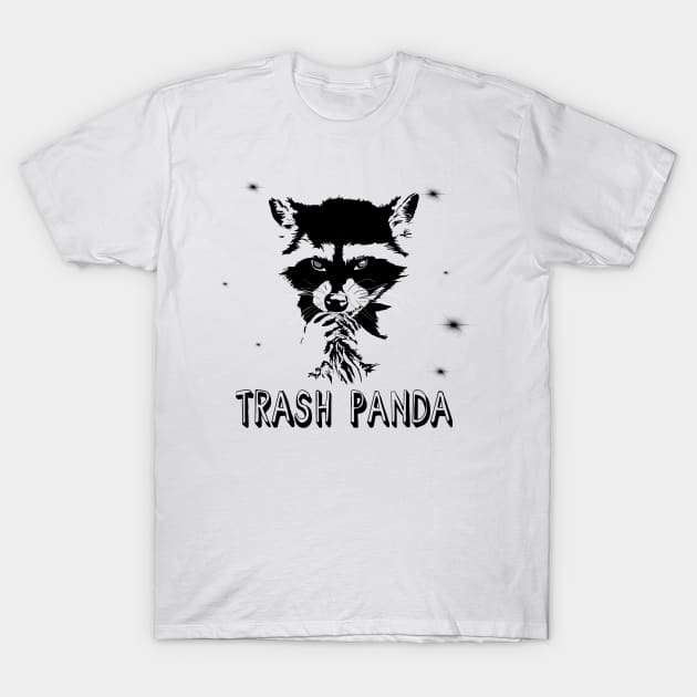 Trash Panda T-Shirt by Danispolez_illustrations